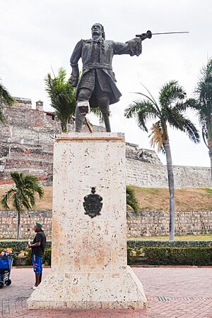 Archivo:Statue of Blas de Lezo, Cartagena