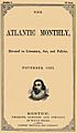 The Atlantic Monthly, published November 1857