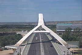 Third Millennium Bridge in Zaragoza