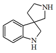1,2-dihydrospiro indole-3,3'-pyrrolidine.png