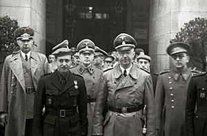 Archivo:Autoridades alemanas como el ministro de Interior Heinrich Himmler (3 de 3) - Fondo Marín-Kutxa Fototeka