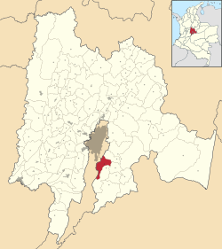 Chipaque ubicada en Cundinamarca