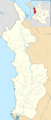 Colombia Chocó location map (+locator map)