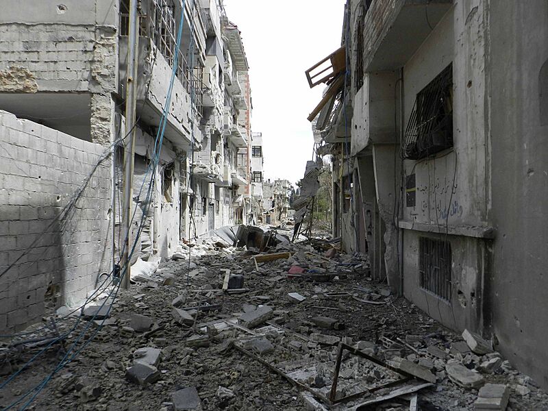 Destruction in Homs (4)
