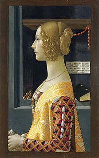 Archivo:Domenico Ghirlandaio, 1489-1490 - Portrait of Giovanna Tornabuoni - Google Art Project