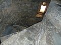 Escalera interior de piedra