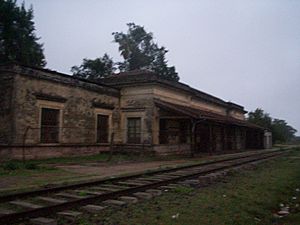 Archivo:Estación Curuzú Cuatiá Central, ferrocarril Urquiza.
