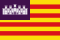 Flag of the Balearic Islands.svg