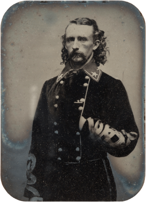 Archivo:George Armstrong Custer by William Frank Browne 1863
