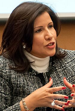 Her Excellency Ms. Margarita Cedeño de Fernández, Vice-President of the Dominican Republic (8957848699)-edit (cropped).jpg