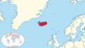 Iceland in its region