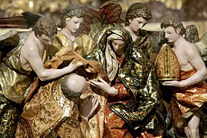 Archivo:Imposición de la casulla a San ildefonso