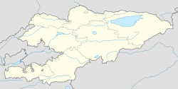 Biskek ubicada en Kirguistán