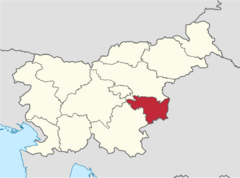 Lower Sava Statistical Region in Slovenia.svg