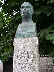 Archivo:Madrid - Al poeta Manuel del Palacio (El Viso)