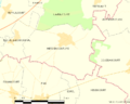 Map commune FR insee code 62572
