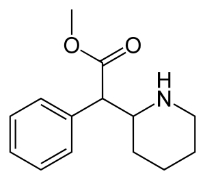 Methylphenidate-2D-skeletal.svg