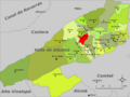 Montaverner-Mapa del Valle de Albaida
