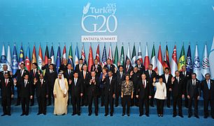 Participants at the 2015 G20 Summit (Presidencia de la Nación Argentina)