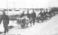 Peasants carting supply for communists