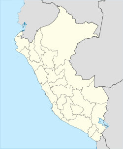 Chachapoyas ubicada en Perú