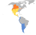 Phalaropus tricolor map