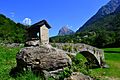 Römerbrücke bei Aquila im Bleniotal