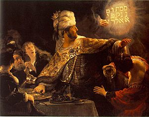 Archivo:Rembrandt - Belshazzar's Feast - WGA19123