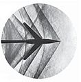 Schlierenfoto Mach 1-2 Pfeilflügel - NASA