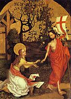 Schongauer, Martin - Noli me tangere (detail)
