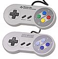 Super Famicom and Super NES Controllers