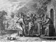 Archivo:Teachings of Jesus 14 of 40. parable of the lost sheep. Jan Luyken etching. Bowyer Bible