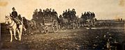 Archivo:Transporte de fuerzas del ejercito gubernamental en 1904