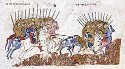 Archivo:Victory of the Byzantines over the Bulgarians from John Skylitzes