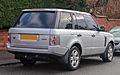 2002 Land Rover Range Rover Vogue V8 Automatic 4.4 Rear