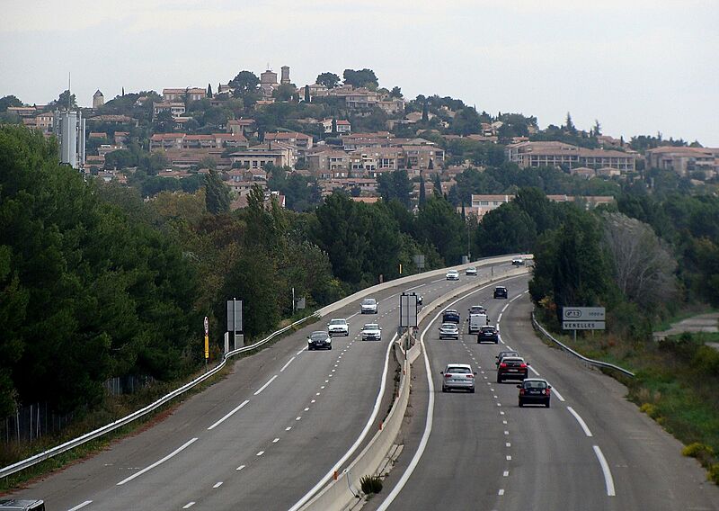 A51 à Venelles