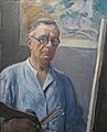 Albert André Museum087 André Albert Autoportrait à la palette 1936