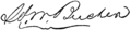 Appletons' Beecher Lyman - Henry Ward signature