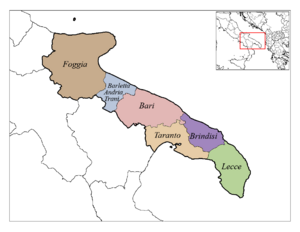 Archivo:Apulia Provinces
