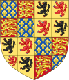 Arms of Philippa of Hainault (1340-1369).svg