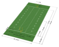 Canadian football field