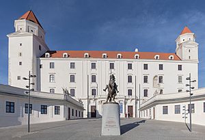 Castillo de Bratislava.