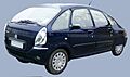 Citroen Xsara Picasso retournée