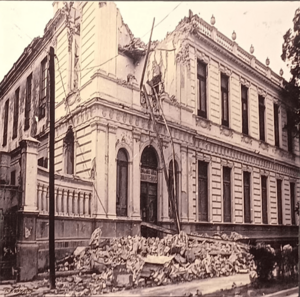 Archivo:Colegio Preparatorio de Orizaba tras terremoto de 1973