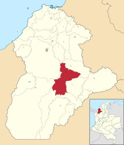 Planeta Rica ubicada en Córdoba (Colombia)