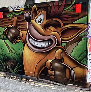 Crash Bandicoot street art (cropped).jpg