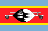 Flag of Eswatini with Black Tassels.svg