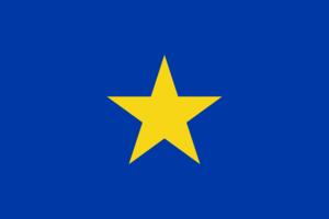 Archivo:Flag of the Congo Free State
