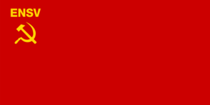 Archivo:Flag of the Estonian Soviet Socialist Republic (1940–1953)