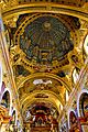 Fresco with Trompe l'oeuil - Andrea Pozzo -Jesuit Church Vienna